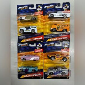 Color Changing Toy Cars Set